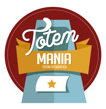 Logo Totem Mania | Totem fotográfico em São Paulo | Fotos impressas no seu evento